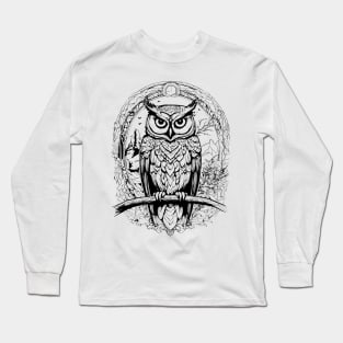 impressive owl Long Sleeve T-Shirt